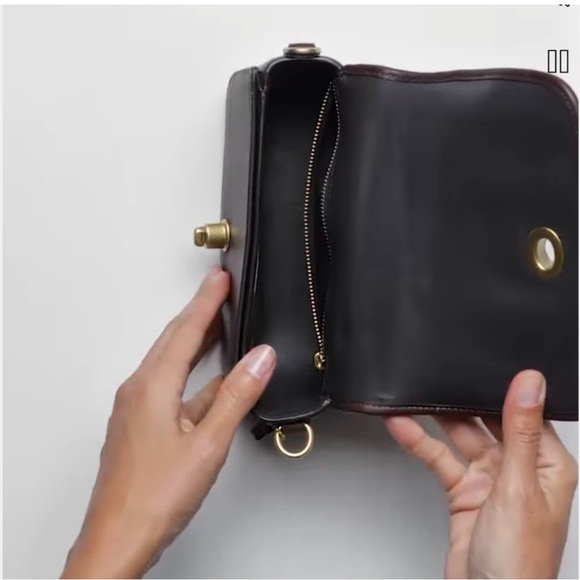 Coach Dinky 18 In Signature Jacquard With Quilting - Picture 7 of 17